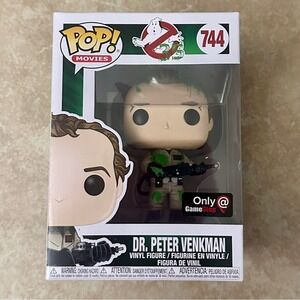 Dr. Peter Venkman Slimed Funko Pop! Movies‎ GameStop Excl Ghostbusters #744 NIB